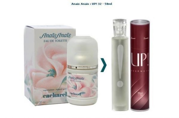 Up! 32 Família olfativa Anais Anais 50ml R$ 79,00