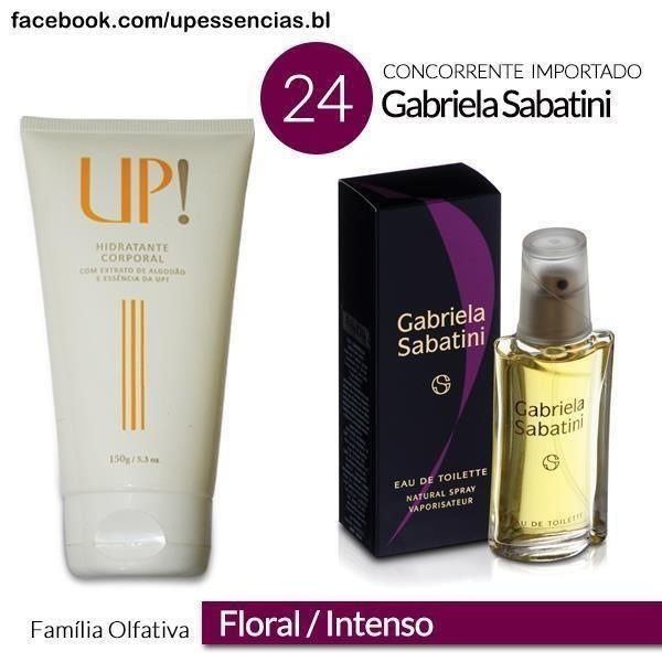 Hidratante Up 24 / Gabriela Sabatini 150g R$ 32,00