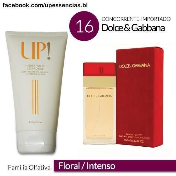 Up! 16 / Doce Gabana 150g R$ 32,00